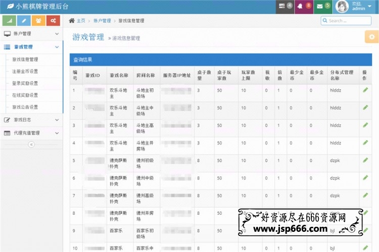 小熊棋牌游戏双玩法（金币+房卡）运营级棋牌源码