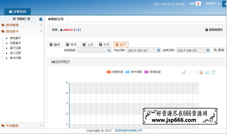 房卡五人金顶牛牛全套程序包含服务端 客户端 数据库 网站管理后台