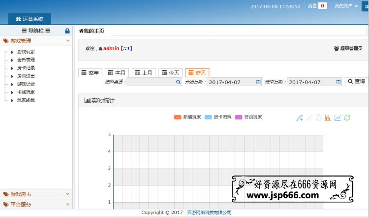 房卡五人金顶牛牛全套程序包含服务端 客户端 数据库 网站管理后台